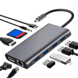 hub-usb-c-11w1-adapter-hdmi-4k-vga-jack-sd-rj45-m1