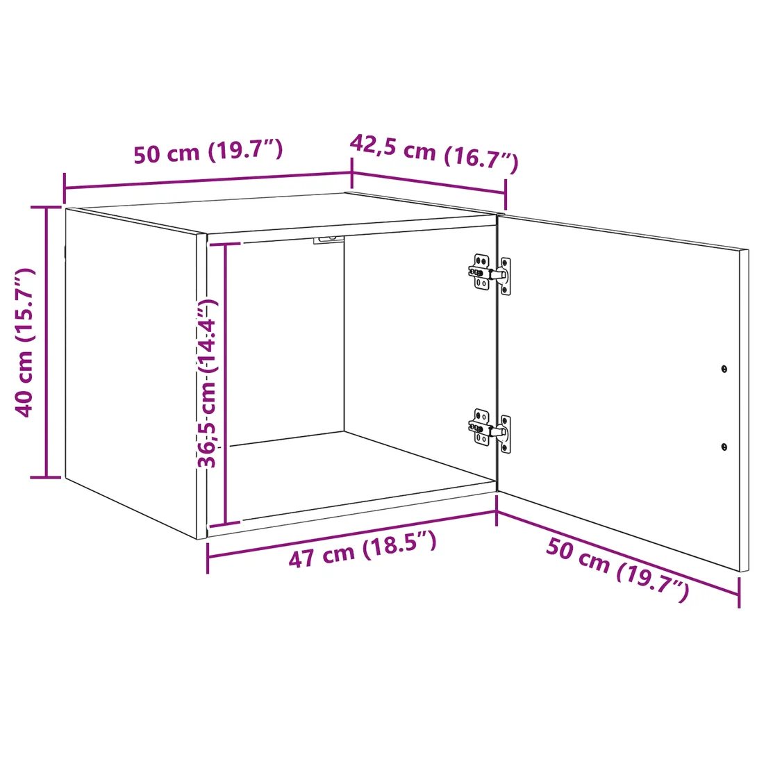 szafka-scienna-dab-artisan-50-x-42-5-x-40-cm-stan-nowy