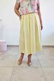 elegancka-spodnica-maxi-z-kontrafaldami-zolty-uni