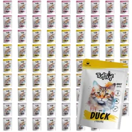 mokra-karma-dla-kota-tuftuf-saszetka-mielonka-mix-smakow-zestaw-80x100g