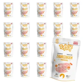 mokra-karma-dla-psa-tuftuf-saszetka-mielonka-kurczak-marchewka-20x100g