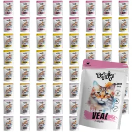 mokra-karma-dla-kota-tuftuf-saszetka-mielonka-mix-smakow-zestaw-60x100g