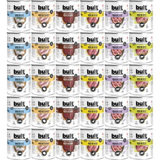BULT mokra karma dla psa Mix Smaków puszka 30x800g