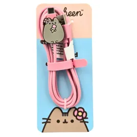 pusheen-przewod-do-telefonu-usb-a-usb-c-12m-24a-rozowy