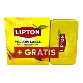 lipton-yellow-label-herbata-czarna-92-torebki-oraz-zolta-puszka