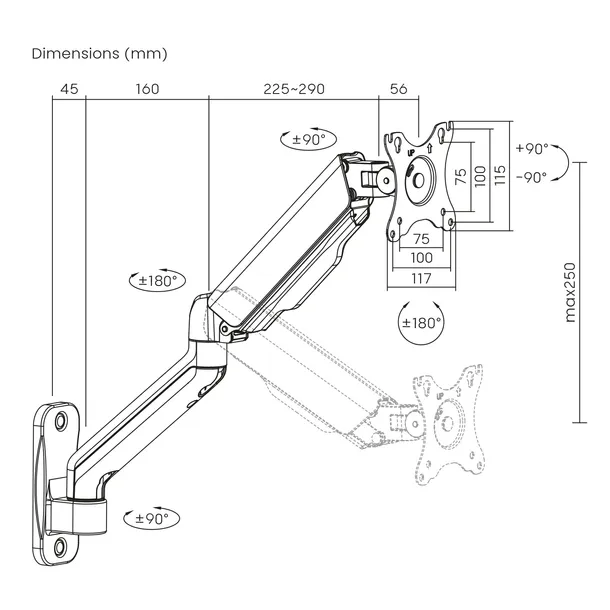 uchwyt-scienny-maclean-mc-332-17-32-9-kg-model-mc-332