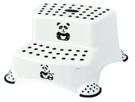 keeeper-igor-panda-antyposlizgowy-podest-dzieciecy-dwustopniowy-bialy