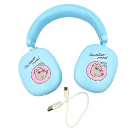 pusheen-sluchawki-nauszne-bezprzewodowe-bluetooth-5-3-niebieskie
