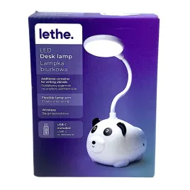 lethe-panda-lampka-biurkowa-2w1-kolory-rgb-bezprzewodowa