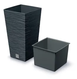 doniczka-tworzywo-sztuczne-szary-prosperplast-24-cm-x-24-x-45-cm