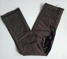 calzedonia-spodnie-jeansy-brazowe-rozmiar-xs