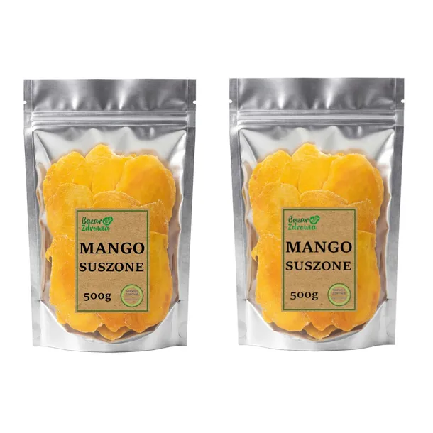 MANGO SUSZONE plastry 500g bez dodatku cukru