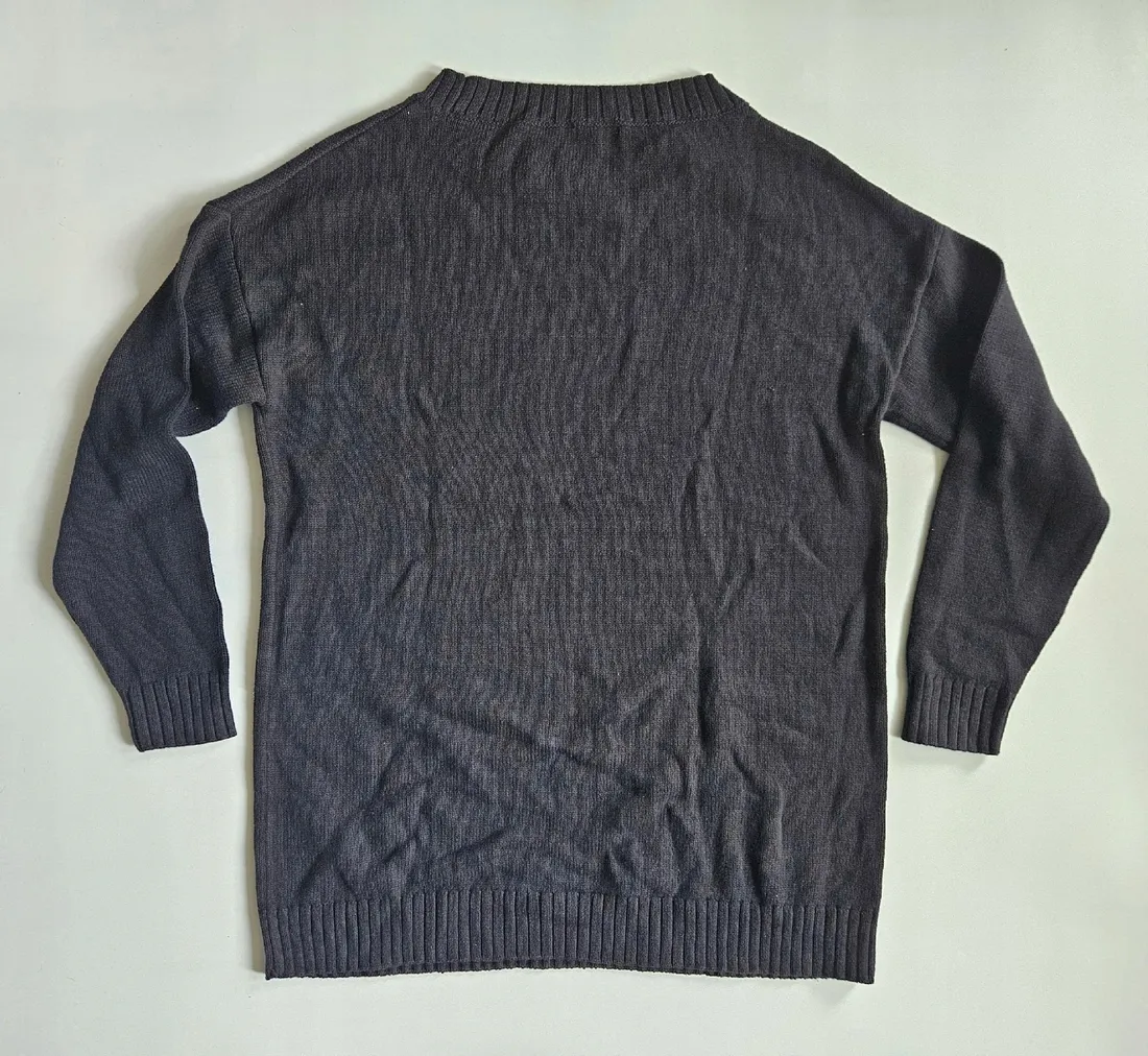 tezenis-sweter-czarny-rozmiar-s