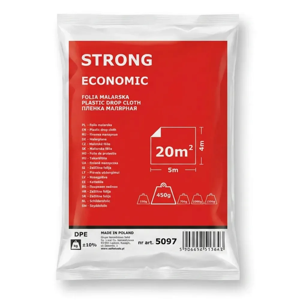 folia-malarska-strong-economy-4mx5m-solid-5097-stan-nowy