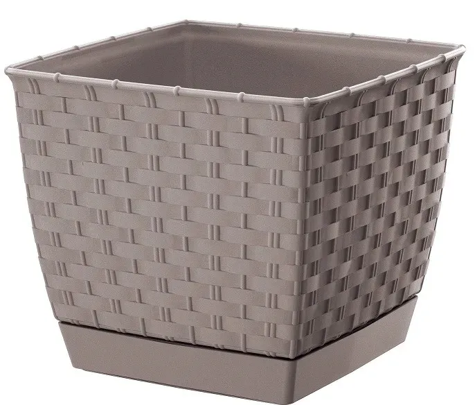 doniczka-ratolla-square-drlk145-mocca-prosperplast-stan-nowy