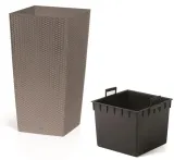 doniczka-rato-square-drts225-mocca-prosperplast-stan-nowy