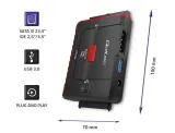 adapter-ide-sata-qoltec-50645-waga-z-opakowaniem-0-22-kg-kod-producenta-50645