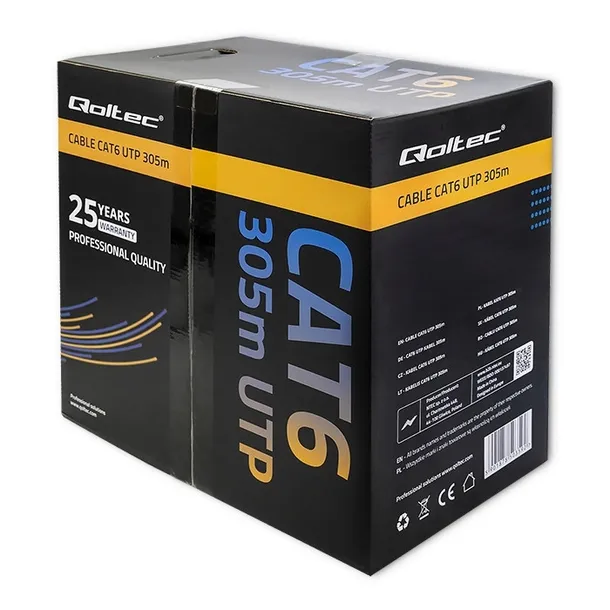 qoltec-utp-cat6-305m-pvc-szary-kod-producenta-50359