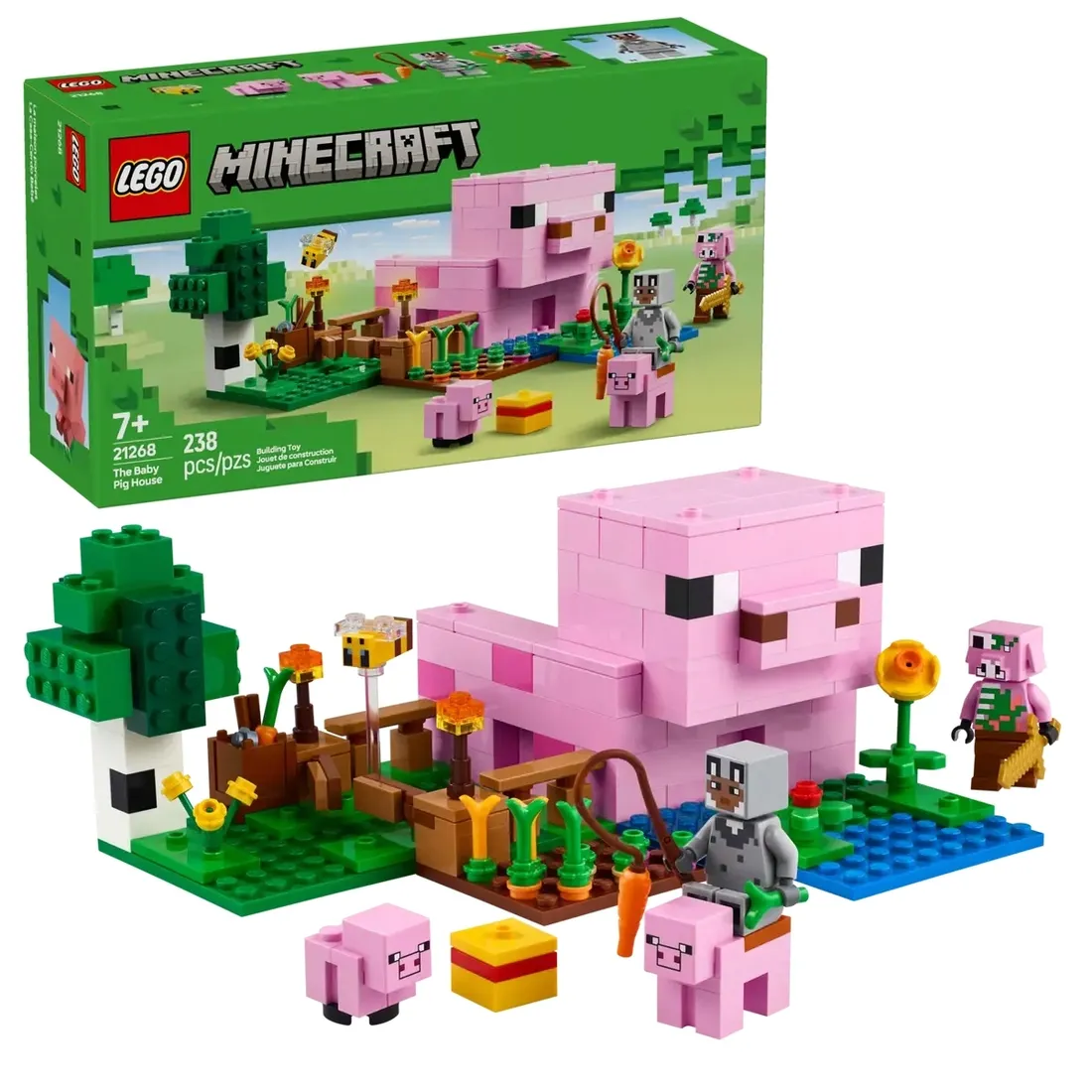 lego-minecraft-21268-dom-prosiaczka-stan-nowy