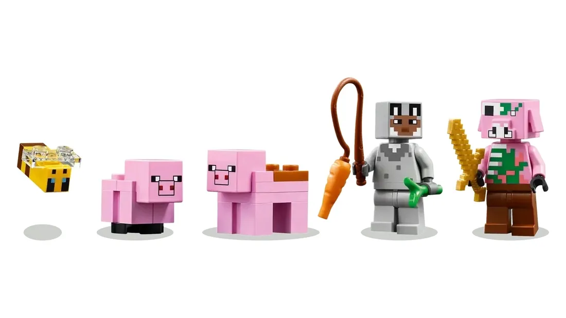 lego-minecraft-21268-dom-prosiaczka-stan-nowy