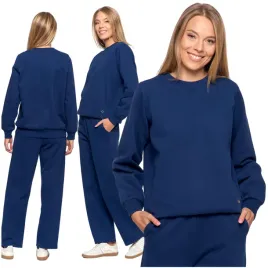 wygodny-dres-ocieplany-spodnie-damskie-bluza-bez-kaptura-klasyk-moraj-m