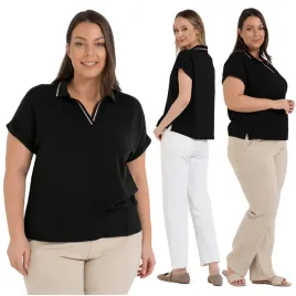 polo-damska-bluzka-polowka-krotki-rekaw-elegancka-koszulka-moraj-m