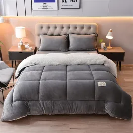 koc-dwustronny-gruby-miekki-jasnoszary-220-x-240-cm