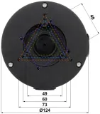 uchwyt-pfa130-e-black-czarny-dahua-marka-bez-marki