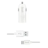 budi-ladowarka-samochodowa-usb-kabel-usb-c-bialy