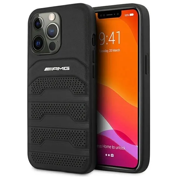 amg-debossed-lines-etui-iphone-14-pro-max-czarny