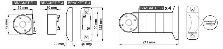 uchwyt-do-czujek-ruchu-bracket-e-opal-ex-satel-waga-z-opakowaniem-0-32-kg