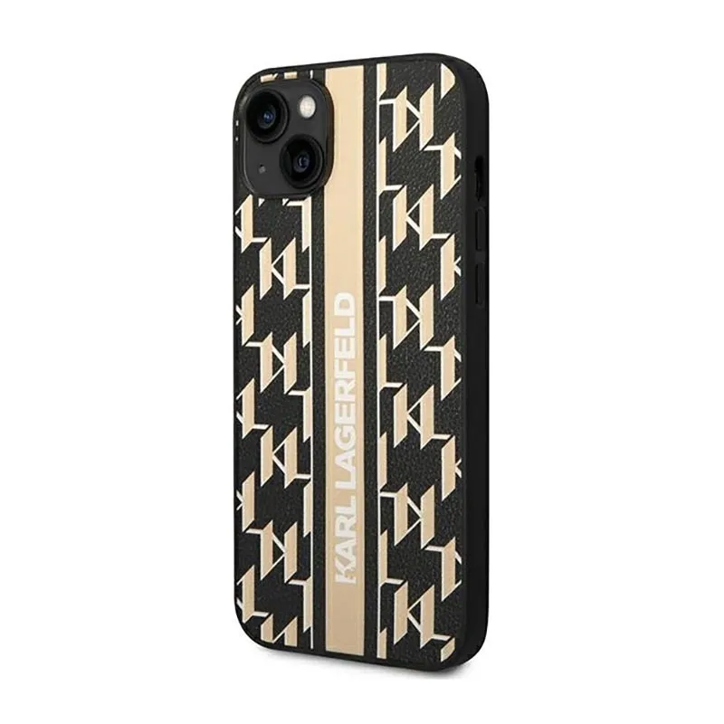 karl-lagerfeld-monogram-stripe-etui-iphone-14-plus-brazowy-przeznaczenie-apple