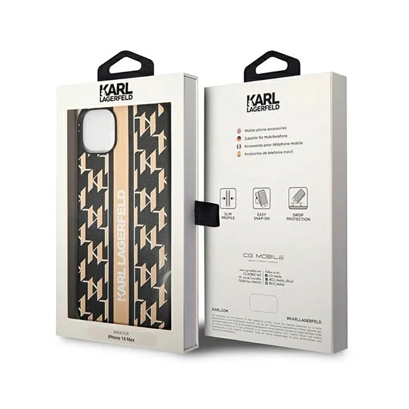 karl-lagerfeld-monogram-stripe-etui-iphone-14-plus-brazowy