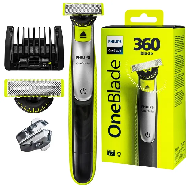 GOLARKA PHILIPS ONEBLADE 360 MASZYNKA DO ZAROSTU TRYMER DO GOLENIA ZAROSTU