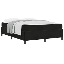 ramka-lozka-z-materacem-czarny-140-x-190-cm-tkanina