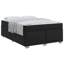 ramka-lozka-z-materacem-czarny-140-x-200-cm-tkanina