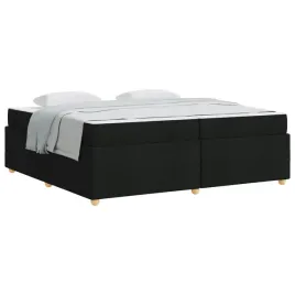 ramka-lozka-z-materacem-czarny-200-x-200-cm-tkanina