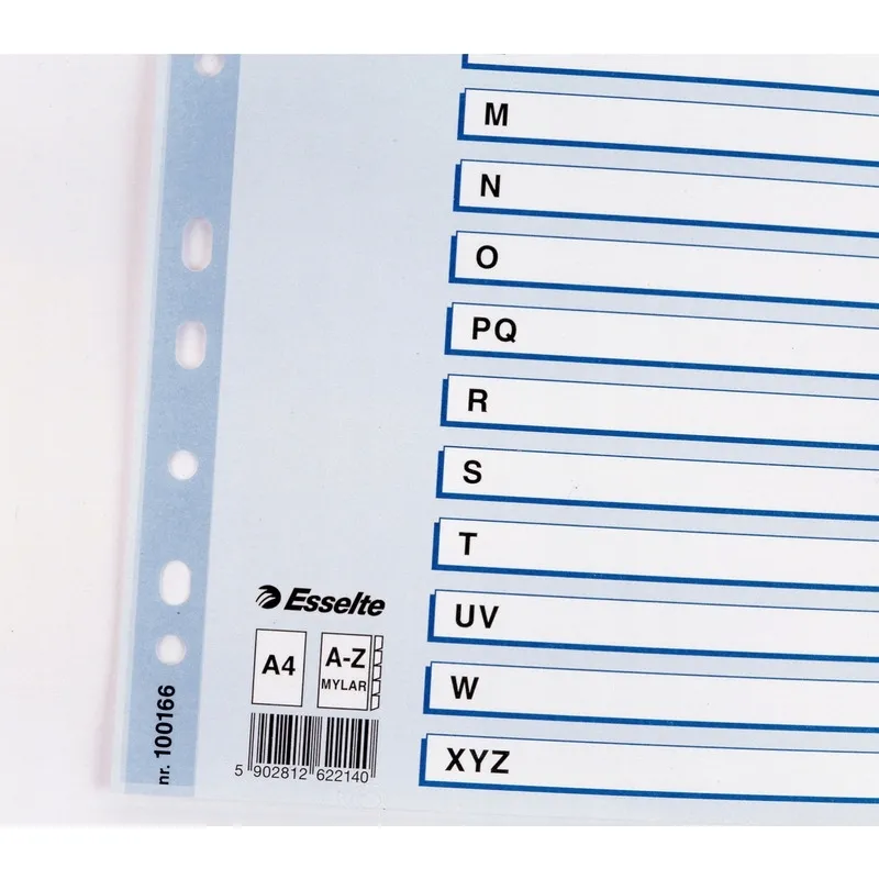 przekladki-mylar-esselte-a4-a-z
