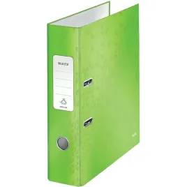 segregator-leitz-180-wow-a4-80mm-zielony