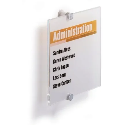 tabliczka-durable-crystal-sign-210-210mm