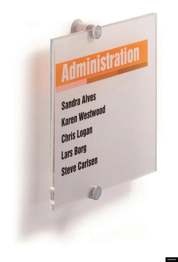 tabliczka-durable-crystal-sign-210-210mm