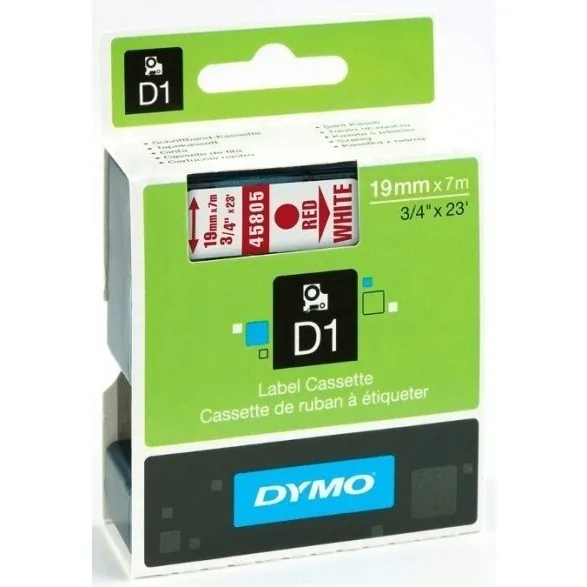 tasma-dymo-d1-19mm-7m-biala-czerwony-tekst