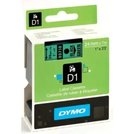 tasma-dymo-d1-24mm-7m-zielona-czarny-tekst