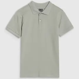 koszulka-dziecieca-4f-t-shirt-polo-z-kolnierzem-bawelna-casual-zielony-140