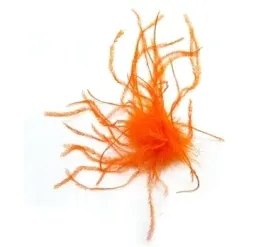 przypinki-z-pior-pomaranczowe-6-cm-zestaw-10-szt