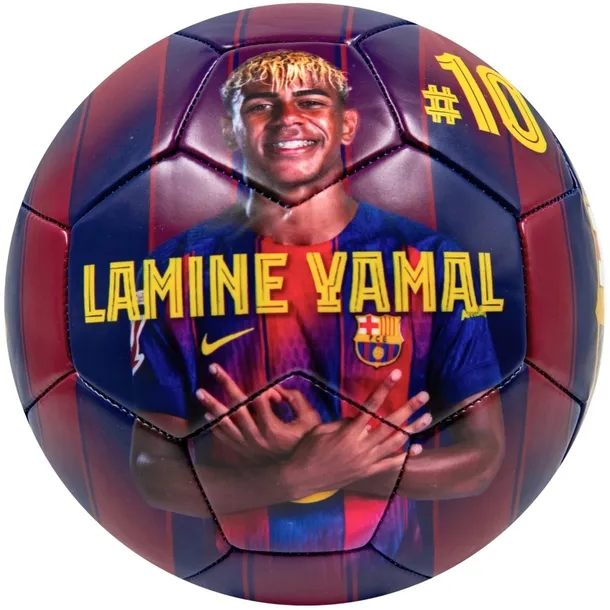 Piłka nożna rekreacyjna Fc Barcelona Yamal Rozmiar 5