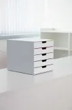 pojemnik-5-szuflad-durable-varicolor-material-tworzywo-sztuczne