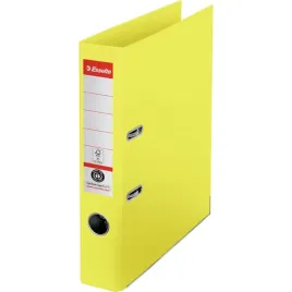 segregator-esselte-no-1-neutral-co2-a4-50mm-zolty