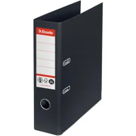 segregator-esselte-no-1-neutral-co2-a4-75mm-czarny