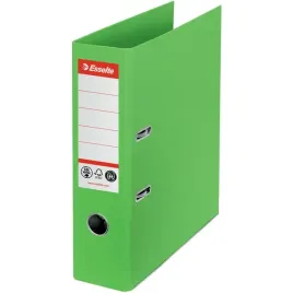 segregator-esselte-no-1-neutral-co2-a4-75mm-zielony